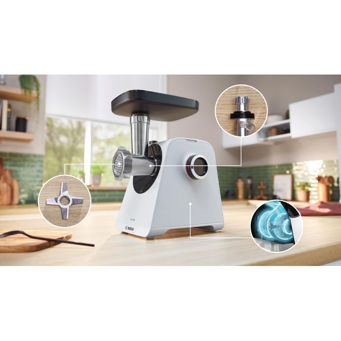 Мясорубка Bosch MFWS420W изображение 11