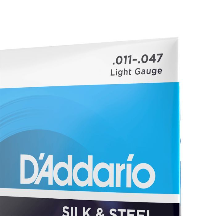 Струны для гитары D'Addario Silk & Steel Folk Regular Light (11-47) (EJ40) изображение 4