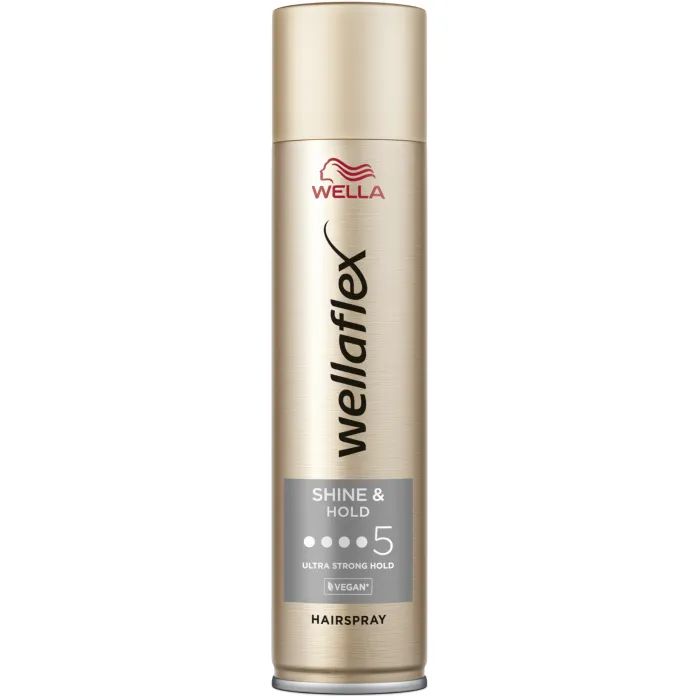 Лак для волосся WellaFlex Shine & Hold 5 Ultra Strong Hold 400 мл (4056800922680/4064666594118)