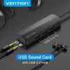 Концентратор VENTION USB 3.0 to 3хUSB 3.0/2хTRS Audio/USB Micro 1.0m (CHIBF) изображение 2