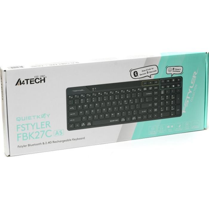 Клавиатура A4Tech FBK27C AS Wireless Black (4711422001266) изображение 5