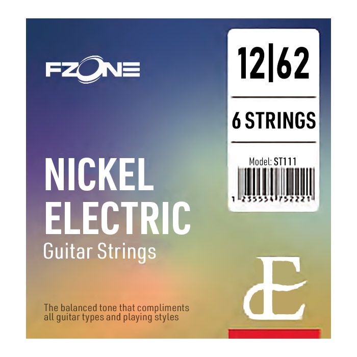 Струны для гитары Fzone Electric Nickel (12-62) (ST111)