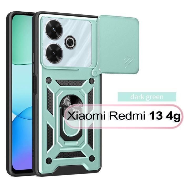 Чохол до мобільного телефона BeCover Military Xiaomi Redmi 13 Black (711551)