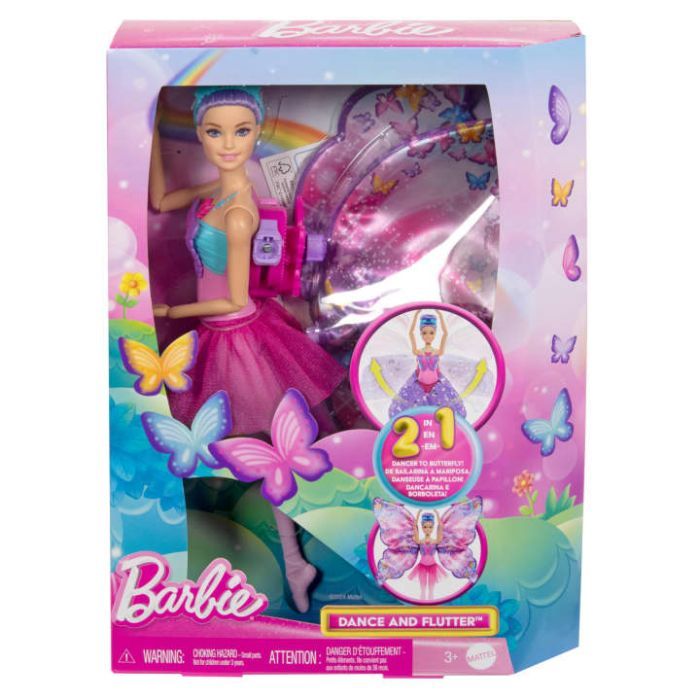 Кукла Barbie бабочка Волшебные крылышки серии Дримтопия (HXJ10) изображение 5