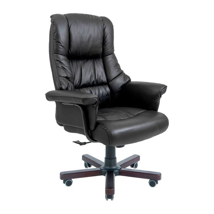 Офисное кресло Richman Конгресс Вуд M-2 Широкий (Anyfix Wide) Кожа Люкс Черная (R00000053539)