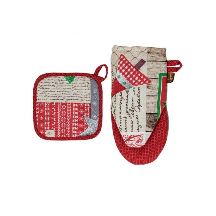 Кухонна прихватка Прованс Merry Christmas 20х20 (031409) зображення 2
