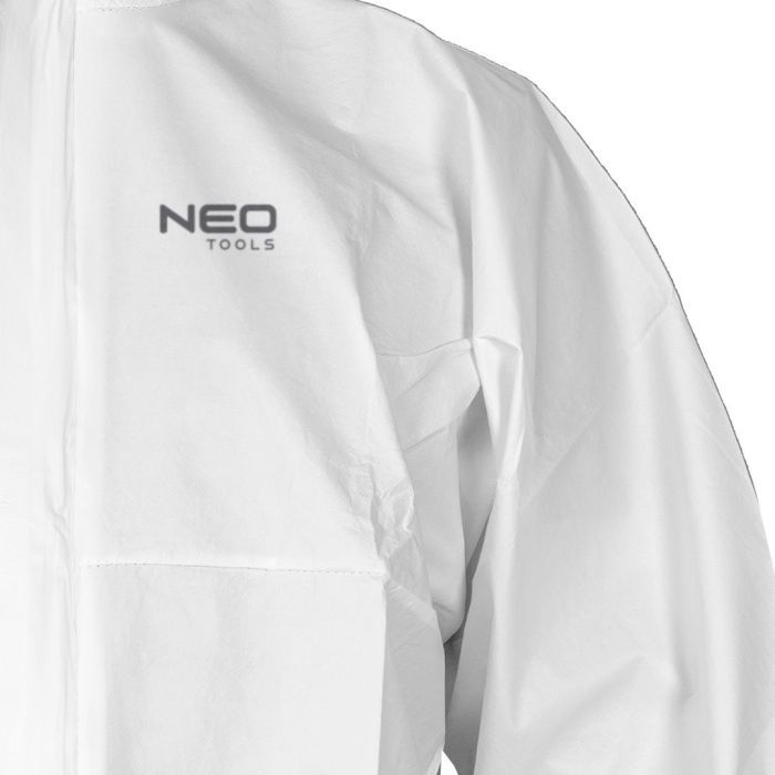 Костюм рабочий Neo Tools защитный, материал полипропилен, плотность 65 г/м2, XXXL, белый (81-851-XXXL) изображение 10