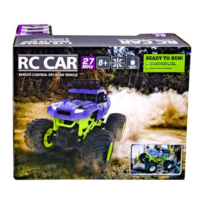 Радиоуправляемая игрушка Sulong Toys Bigfoot – Dinosaur (1:16, 27 МГц (MHz)) (SL-360RHGR) изображение 5