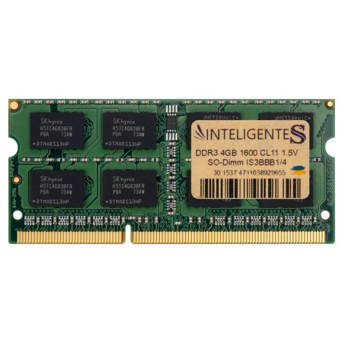 Модуль памяти для ноутбука SoDIMM DDR3 8GB 1600 MHz INTELIGENTES (IS3BBB1/8)