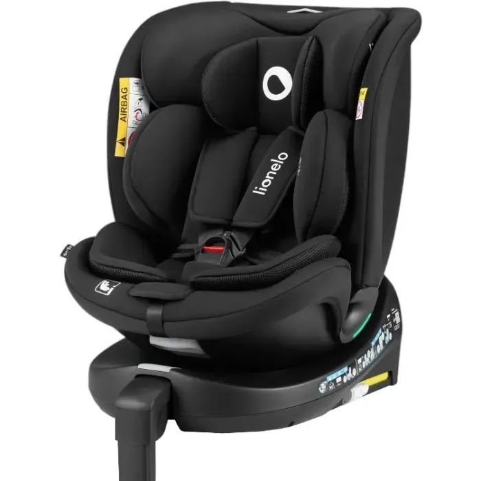 Автокресло Lionelo Navy I-Size Black Turquoise (LO-NAVY I-SIZE BLACK TURQUOISE)