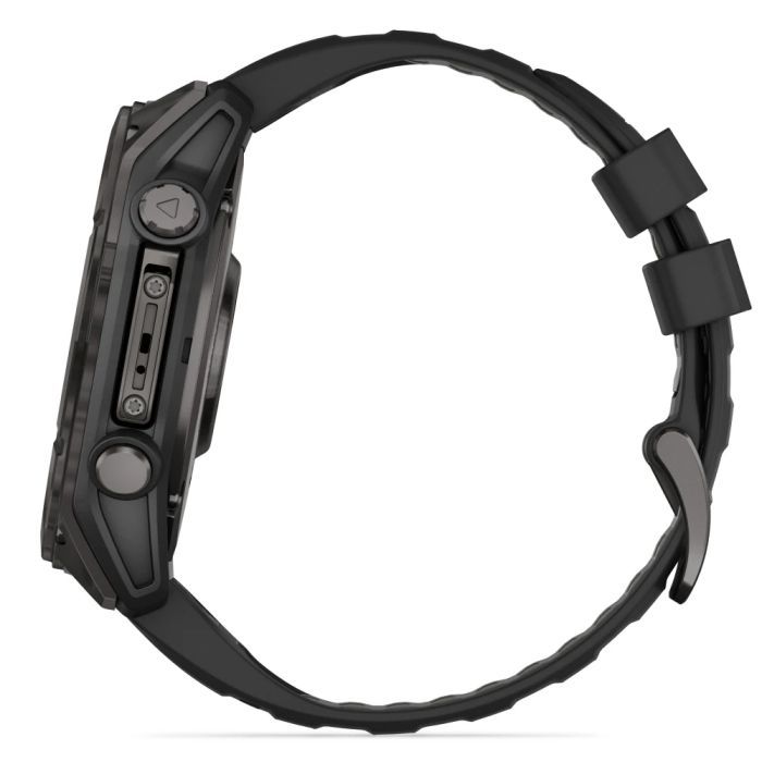 Смарт-часы Garmin fenix 8 51mm,AMOLED,Saph,CrbnGryTi/Blk,Blk/PebbleGryBnd (010-02905-21) изображение 5