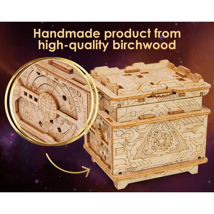 Головоломка EscapeWelt Деревянная Orbital Box (50005) изображение 7