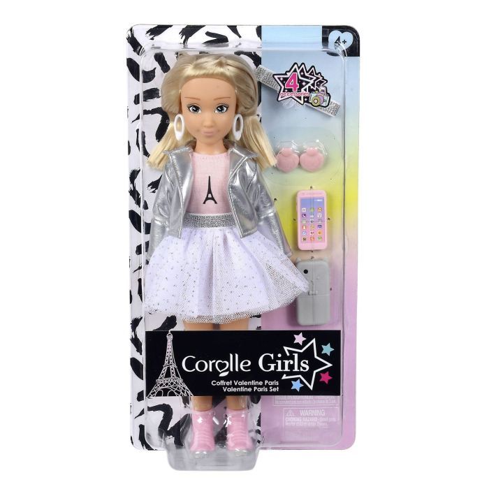 Кукла Corolle Girls Валентина Фешн Париж с аксессуарами 28 см (9000600150) изображение 7