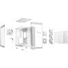 Корпус Be quiet! LIGHT BASE 600 LX білий (BGW68) изображение 6