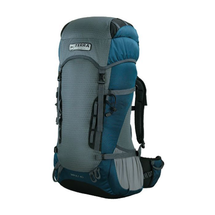 Рюкзак туристический Terra Incognita Impuls 40 aqua / grey (4823081504337)