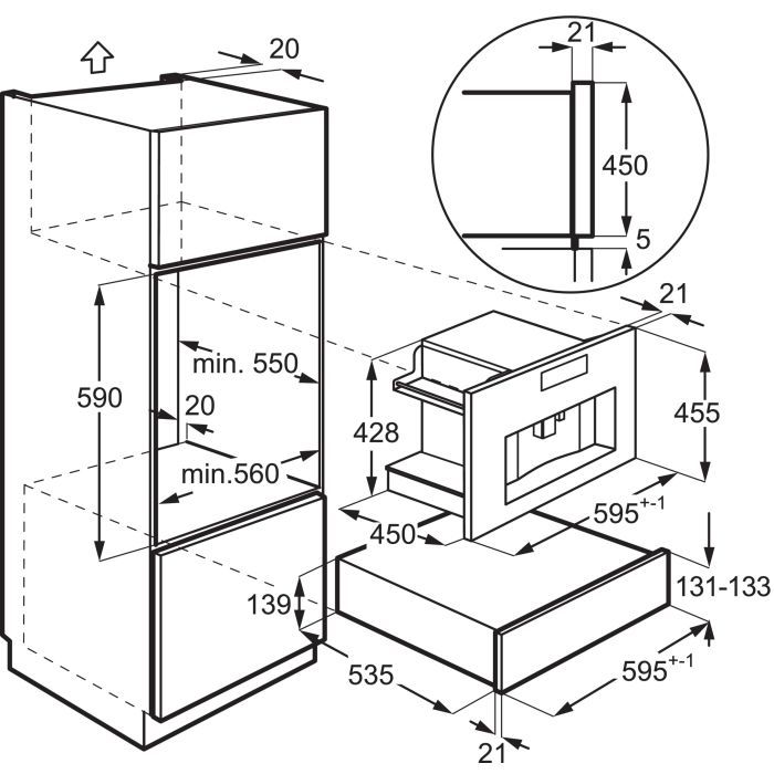 Кофемашина Electrolux EBC85X изображение 12