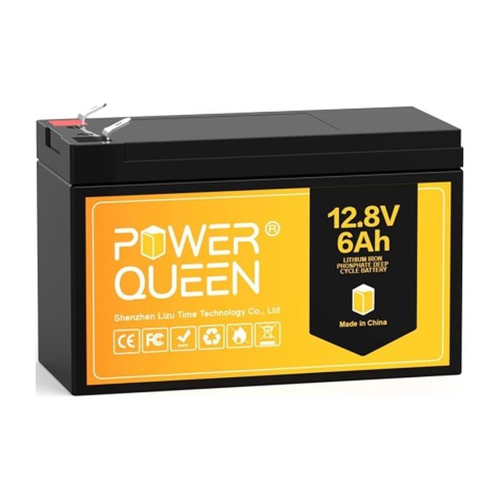 Батарея LiFePo4 Power Queen 12.8V-6Ah (Power Quee-LiFePO4-12.8-6)
