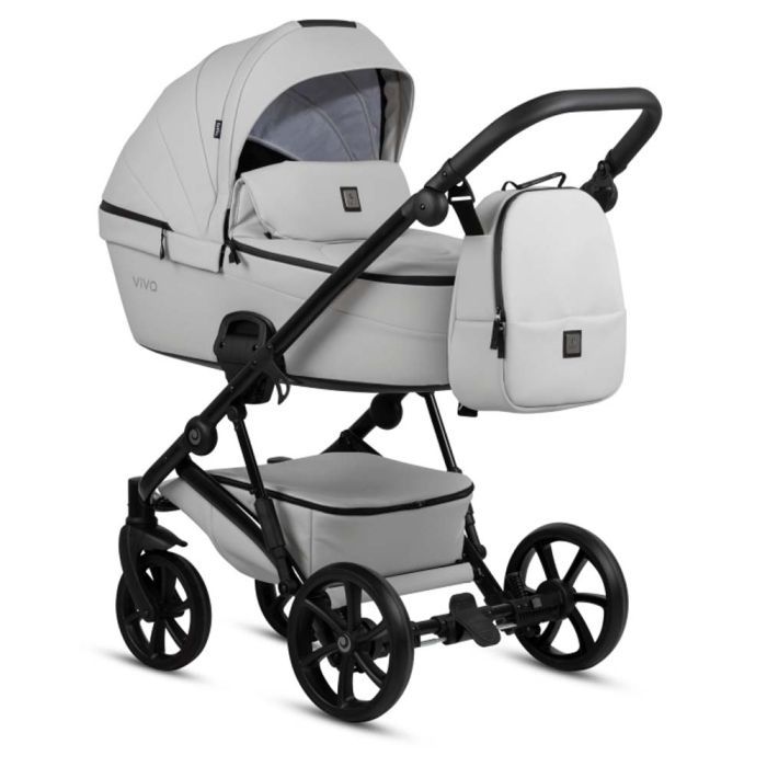 Коляска TUTIS 2 в 1 Viva 5+ (Leather Cloud) (1452085) изображение 4