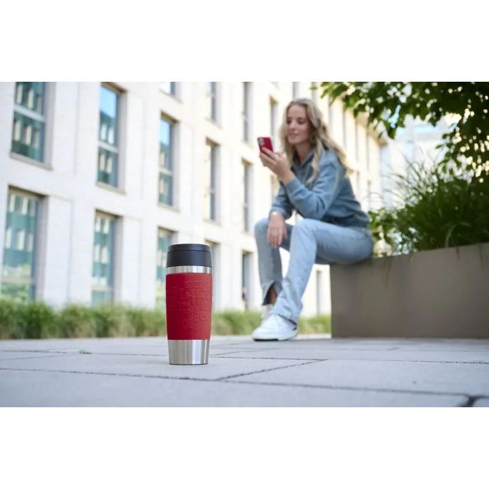 Термокружка Tefal Travel Mug Classic, 360мл, нержавіюча сталь, синій (N2020310) изображение 11