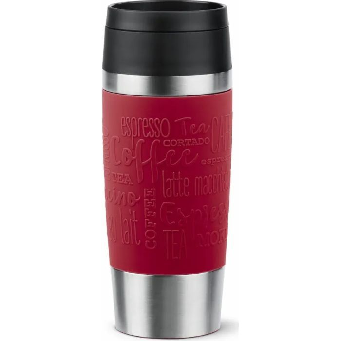 Термокружка Tefal Travel Mug Classic, 360мл, нержавіюча сталь, синій (N2020310)