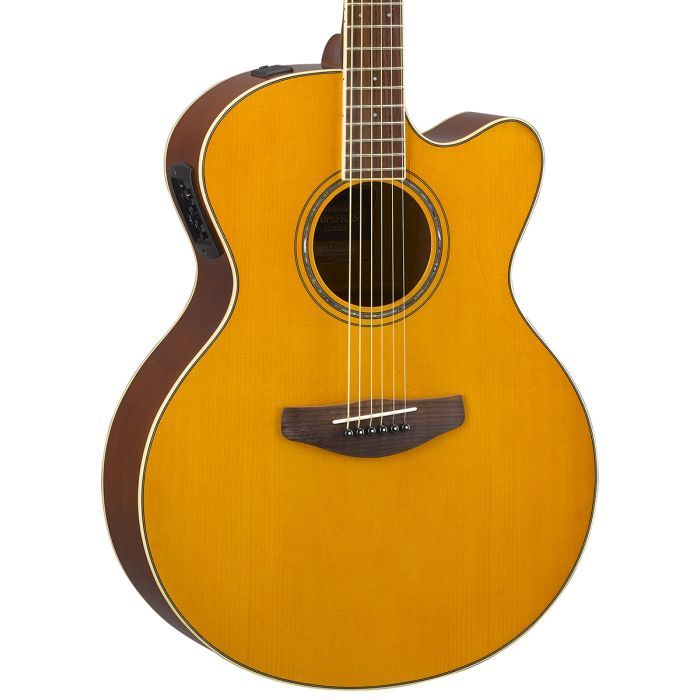 Гитара электроакустическая Yamaha CPX600 Vintage Tint изображение 2