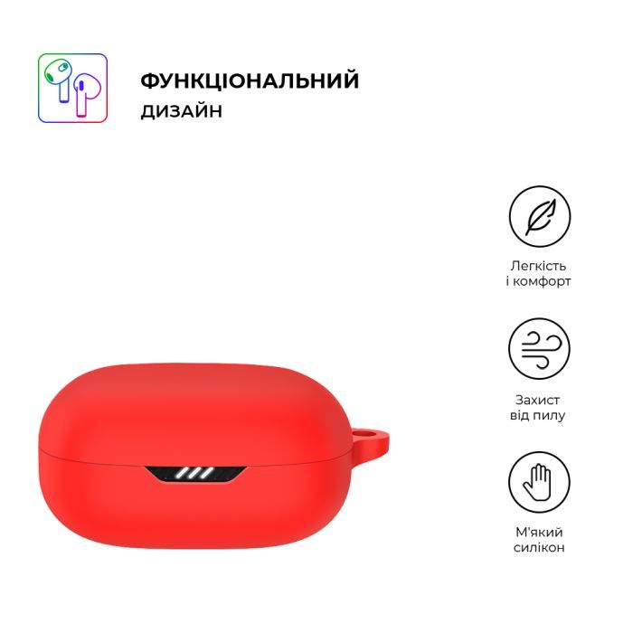 Чехол для наушников Armorstandart Hang Case для JBL Wave Flex Dark Blue (ARM73552) изображение 2