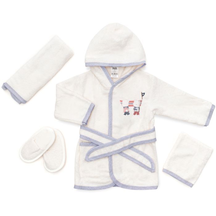 Халат детский Bimini махровый (66191-86-cream)