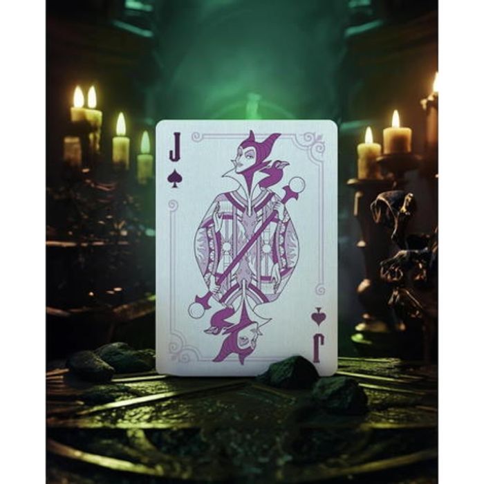 Гральні карти Bicycle Disney Villains (purple) (ВР_БДВП) зображення 4