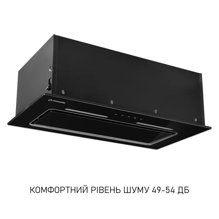 Витяжка кухонна Minola HBI 6473 WH GLASS 800 LED Line зображення 2