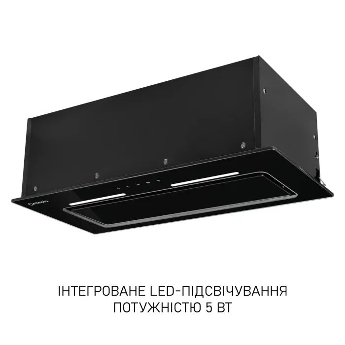 Витяжка кухонна Minola HBI 6473 WH GLASS 800 LED Line зображення 3