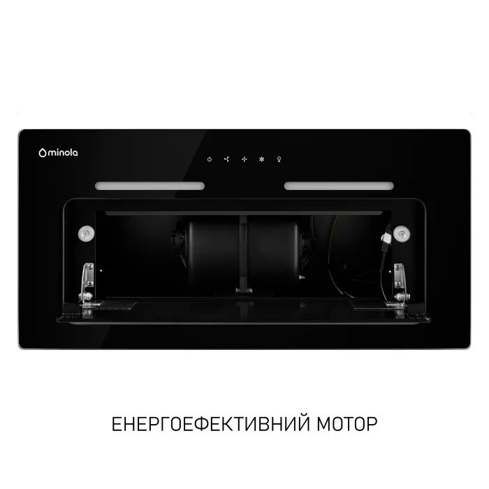 Витяжка кухонна Minola HBI 6473 WH GLASS 800 LED Line зображення 6