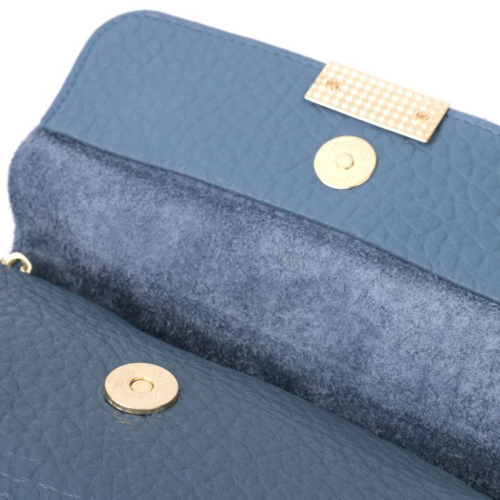 Сумка Vintage Шкіряна жіноча Синя (22402) зображення 6