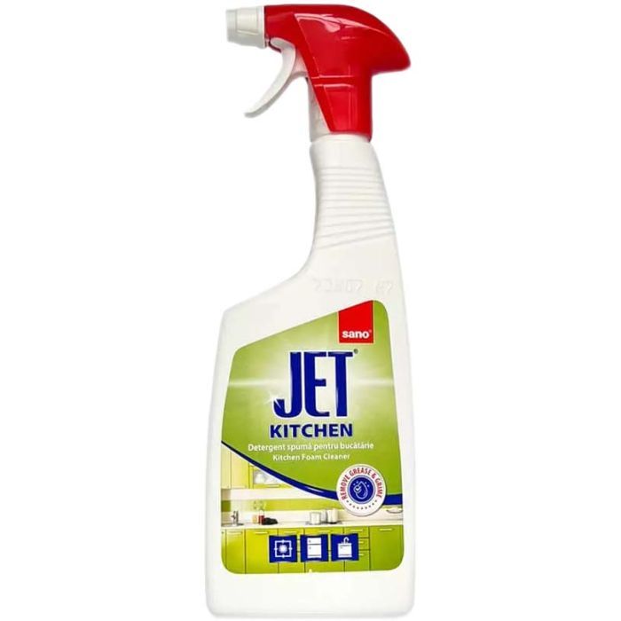 Пена для чистки кухни Sano Jet Kitchen 750 мл (7290107280396)