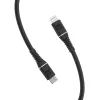 Дата кабель USB-C to Lightning 1.2m Promate (powerline-ci120.black)
