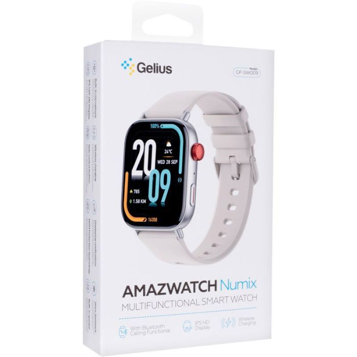 Смарт-годинник Gelius Pro GP-SW009 (Amazwatch Numix) Gold (2099900996870) зображення 9