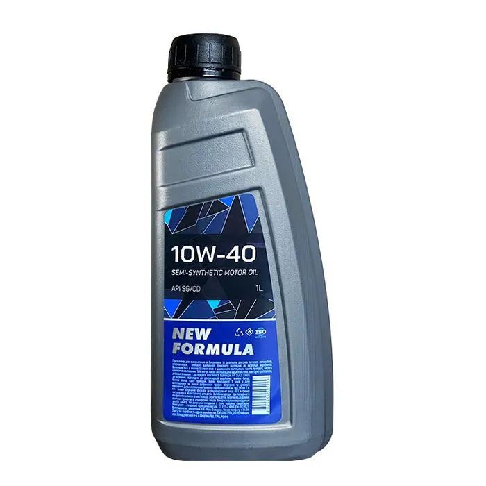 Моторное масло NEW FORMULA 10w-40 (SG/CD) кан. 1л ПЕ (0,9кг) (NF196249)