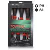 Набір викруток Toptul діелектричних (1000V) 7шт. (GAAE0704)