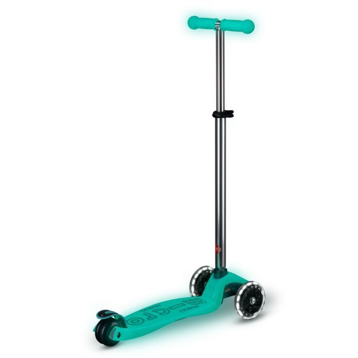 Самокат Micro Maxi Deluxe Glow LED Червона аура (MMD368) зображення 3