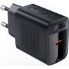 Зарядний пристрій Acefast USB-C 20W + Type-C cable A82 Fast Charger Black (6974316280057)