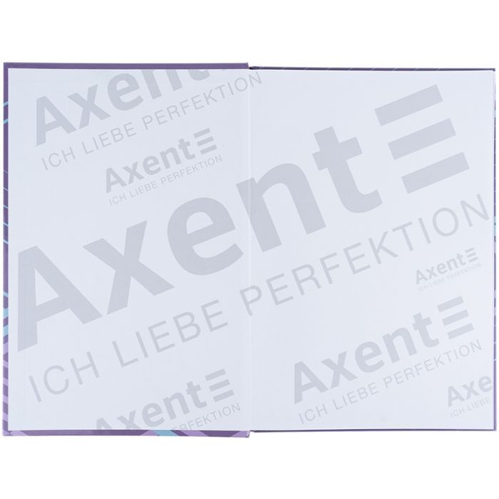 Книга записна Axent Lines А4, 96 аркушів, клітинка, бузкова (8422-583-A) зображення 3