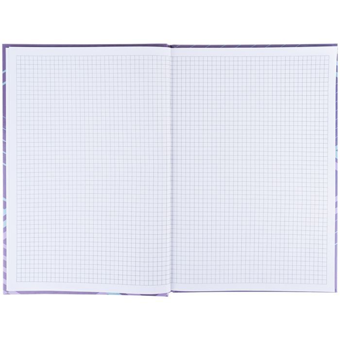 Книга записна Axent Lines А4, 96 аркушів, клітинка, бузкова (8422-583-A) зображення 4