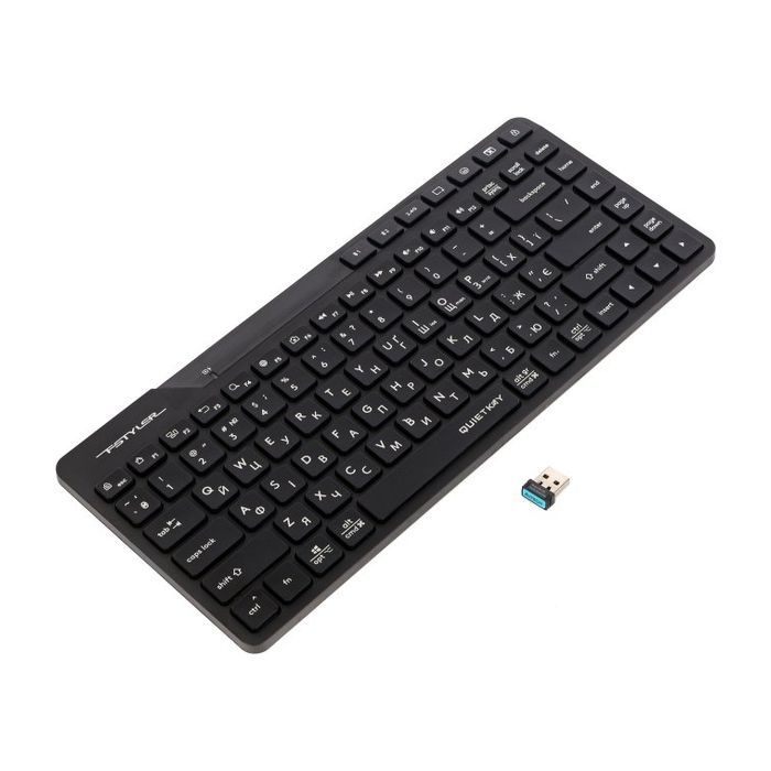Клавиатура A4Tech FBK26C AS Wireless/Bluetooth Black (4711421000208) изображение 4