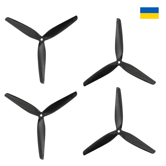 Пропеллер для дрона PROP UA 7x3,5x3 2СW+2CCW (CF7х3,5)