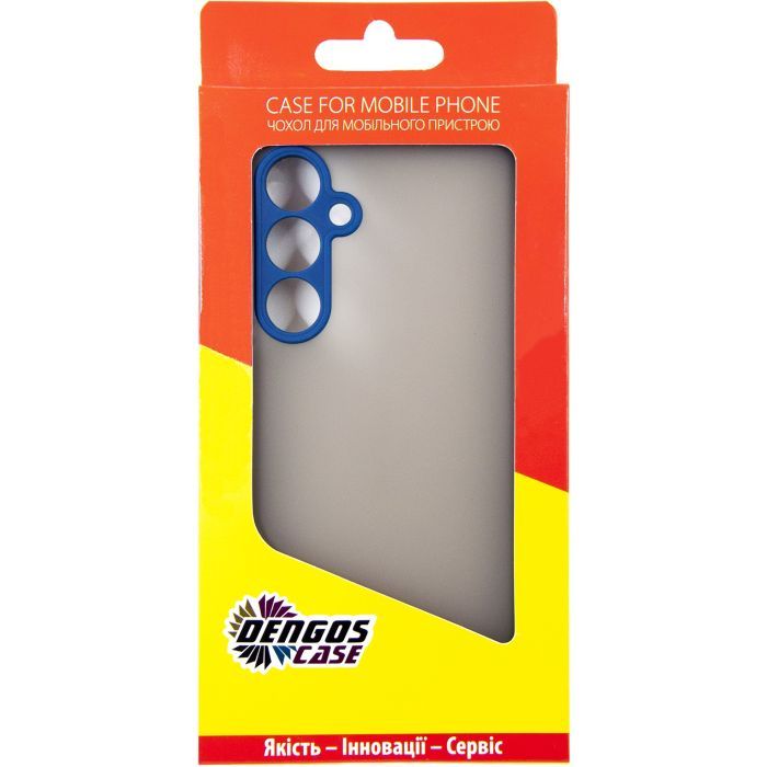 Чехол для мобильного телефона Dengos Matte Samsung Galaxy M55 5G (Blue) (DG-TPU-MATT-159) изображение 5