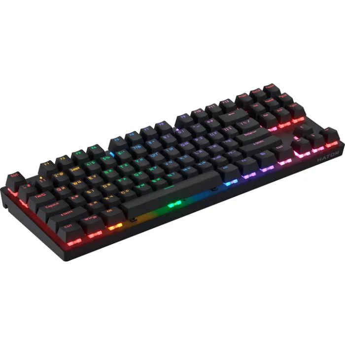 Клавиатура Hator Icefall Mecha TKL Rainbow Wireless/USB Black (HTK287UA) изображение 4