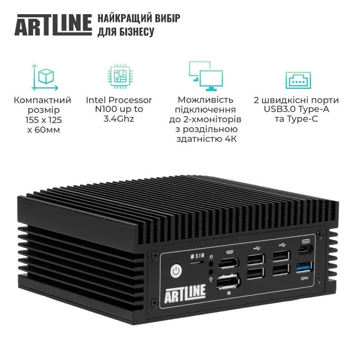 Компьютер Artline Business B14 Windows 11 Pro (B14v24Win) изображение 3