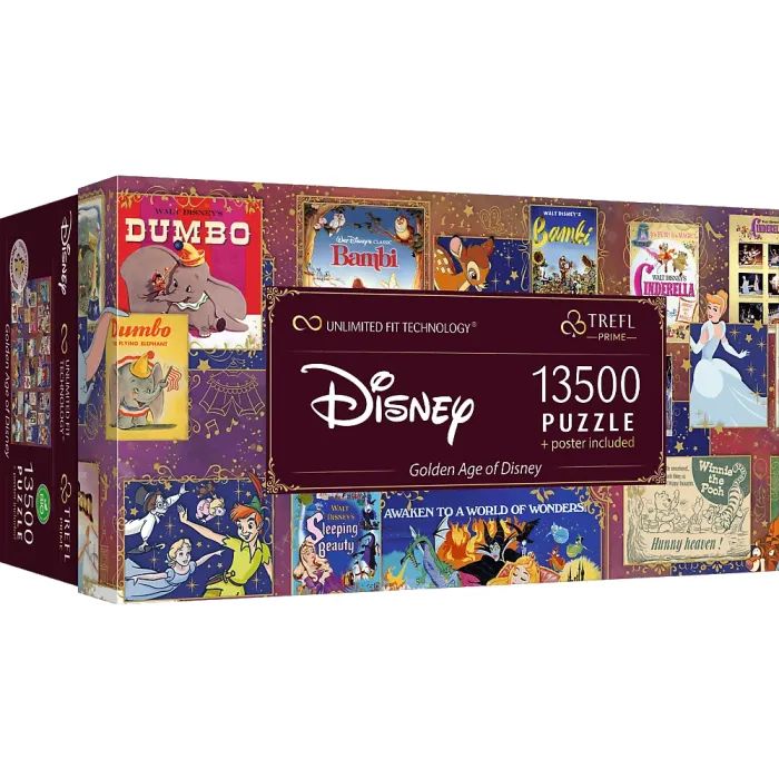 Пазл Trefl UFT Mickey&friends Золотой век Disney 13500 элементов (5900511810264)