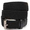 Ремінь Vintage Текстильний чоловічий Чорний (20525) зображення 3