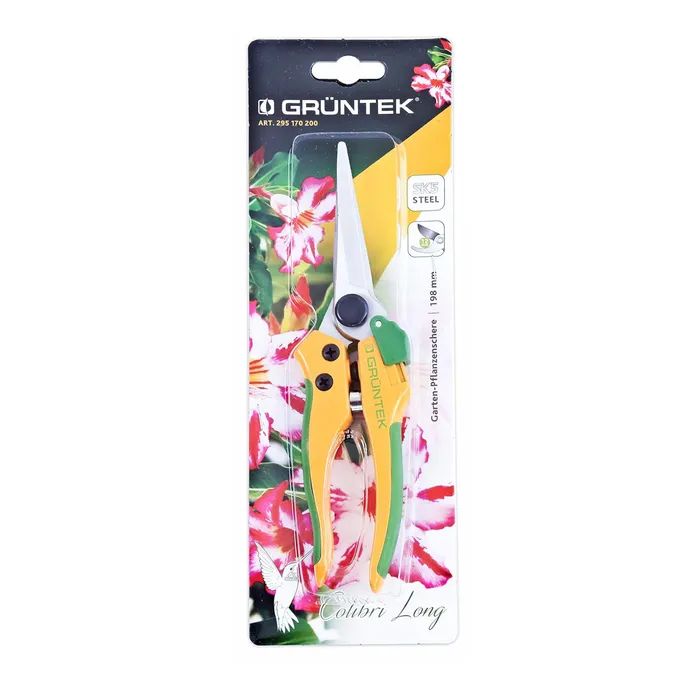 Секатор Gruntek Colibri Long обводной, d 12мм, 198мм (295170200) изображение 4