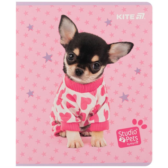Зошит Kite Studio Pets, 24 аркуші, клітинка (SP25-238) зображення 3